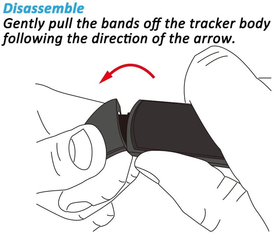 Id115Plus HR Very Fit Pro Bands Replacement Strap for Veryfitpro, Letscom, Lintelek Fitness Trackers - Purple and Black